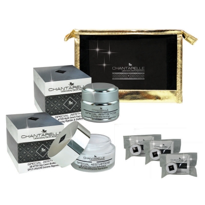 Chantarelle Special Aesthetics Zestaw Świąteczny - Krem na dzień + serum + PREZENTY!!!