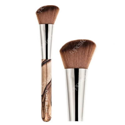 Clare Blanc Blush/Bronzer Brush Pędzel do różu, bronzera i rozświetlacza (FB 02) 1 szt.