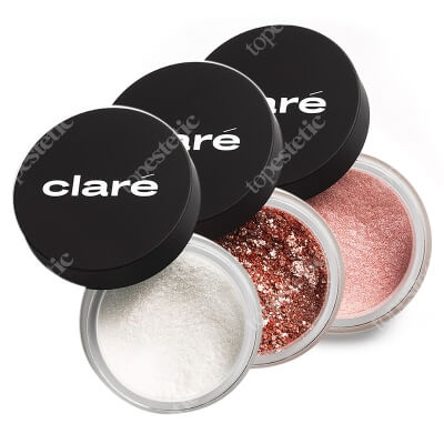 Clare Eye Shadow Trio IV ZESTAW Naked Pistaccio 919 1,6 g + Naked Strawberry 921 1,3 g + Pink Papaya 912 1,6 g