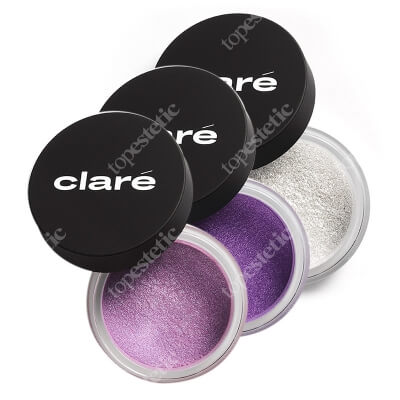 Clare Eye Shadow Trio VII ZESTAW Naked Candy 928 1,6 g + Pastel Purple 881 1,2 g + Lavender 879 1 g