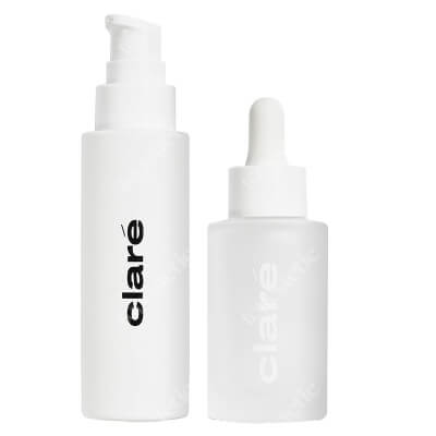 Clare Face Lotion + Basic Serum ZESTAW Nawilżający lotion do twarzy 50 ml + Serum z Matrixylem i kwasem hialuronowym 30 ml