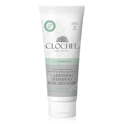 Clochee Cleansing Shampoo For Oily Hair Oczyszczający szampon do włosów przetłuszczających się 200 ml