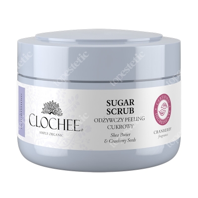 Clochee Nourishing Sugar Scrub Odżywczy peeling cukrowy z żurawiną 250 ml