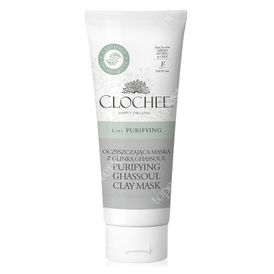 Clochee Purifying Ghassoul Clay Mask Oczyszczająca maska z glinką ghassoul 100 ml