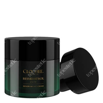 Clochee Resveratrol Care ZESTAW Odbudowujący krem na noc 50 ml + Odbudowujący krem na noc (wkład) 50 ml