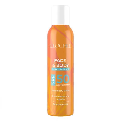 Clochee Sunscreen Mist SPF 50 Przeciwsłoneczna mgiełka SPF 50 150 ml