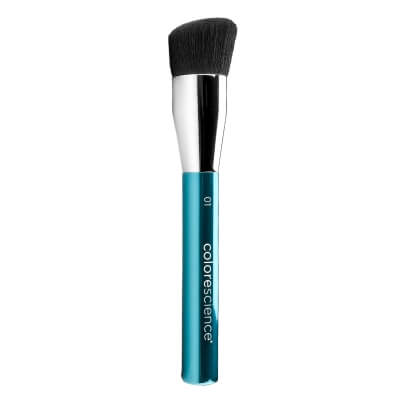 Colorescience Angled Brush Profesjonalny, wielozadaniowy pędzel do twarzy 1 szt
