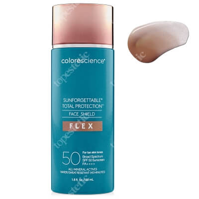 Colorescience Face Shield Flex SPF 50 Minerały w emulsji do twarzy (kolor tan) 55 ml