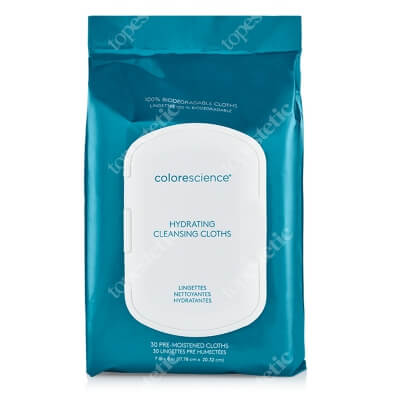 Colorescience Hydrating Cleansing Cloths Chusteczki oczyszczajace do twarzy 30 szt