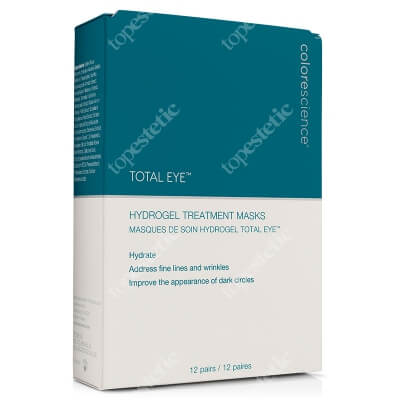 Colorescience Hydrogel Treatment Mask Total Eye Hydrożelowe płatki pod oczy 12 x 2 szt