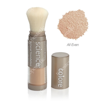 Colorescience Loose Mineral Foundation Brush Minerały w pędzlu SPF 20 kolor Medium Bisque (All Even) jasny ciepły 6 g