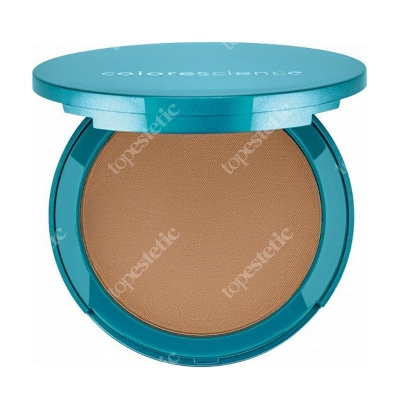 Colorescience Natural Finish Pressed Foundation SPF 20 Minerały prasowane w kompakcie kolor Tan Natural (Girl from Ipanema) opalony ciepły 12 g