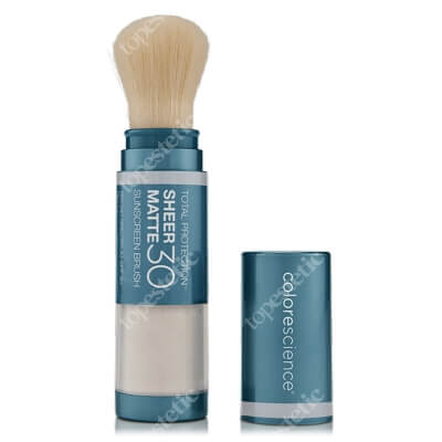 Colorescience Sheer Matte SPF 30 Sunscreen Brush Puder wchłaniający nadmiar sebum 4,3 g