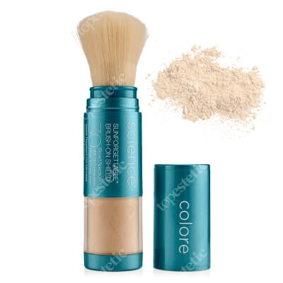 Colorescience Sunforgettable Brush-On Shield SPF 30 Mineralny puder ochronny w pędzlu ( kolor Fair ) 4,3 g