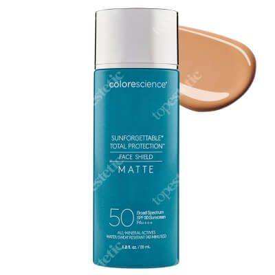 Colorescience Sunforgettable Total Protection Face Shield SPF 50 Minerały w emulsji do twarzy ( Matte ) 55 ml