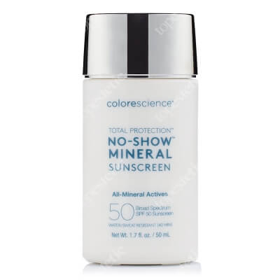 Colorescience Total Protection No Show SPF 50 Mineral Sunscreen Mineralny filtr przeciwsłoneczny 50 ml