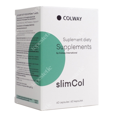 Colway International SlimCol Suplement wspomagający odchudzanie 60 szt.