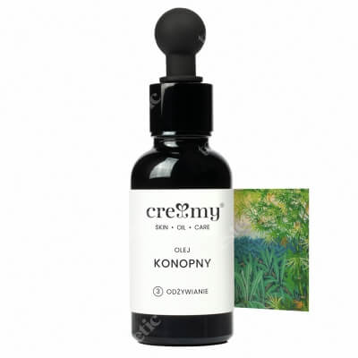 Creamy Olej Konopny Działanie nawilżające i regenerujące 30 ml