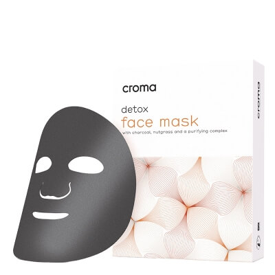 Croma Detox Face Mask Detoksykująca maska na twarz 8 szt