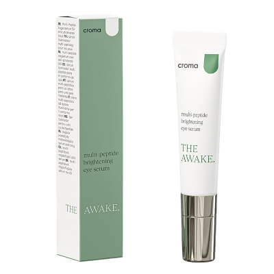 Croma The Awake Brightening Eye Serum Multi-peptydowe, rozjaśniające serum pod oczy 15 ml