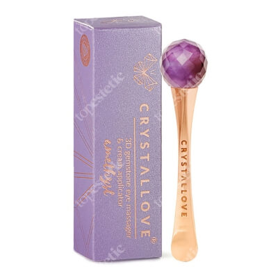 Crystallove 3D Amethyst Eye Massager Masażer pod oczy z ametystem 3D 1 szt