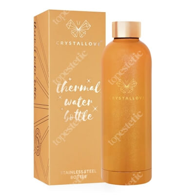 Crystallove Butelka Termiczna na Wodę Peach Fuzz 500ml