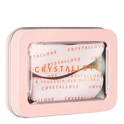 Crystallove Reusable Eye Patches Silikonowe płatki pod oczy wielokrotnego użytku 4 szt