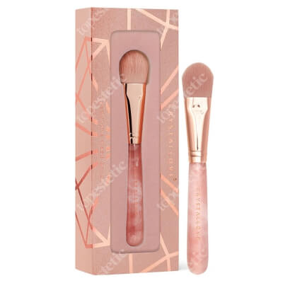 Crystallove Rose Quartz Mask Brush Pędzel do maseczki z kwarcu różowego 1 szt