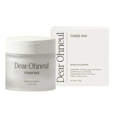Dear Ohneul Singreen Donkey Toner Pad Nawilżająco-złuszczające płatki do twarzy 60 szt