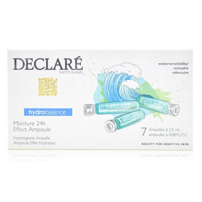 Declare Hydro Balance Moisture 24h Effect Ampoule Hydro Balance Ampułki nawilżające 7x 2,5 ml