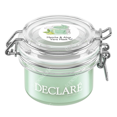 Declare Matcha & Aloe Vera Mask Maska zielona herbata i aloes 50 ml