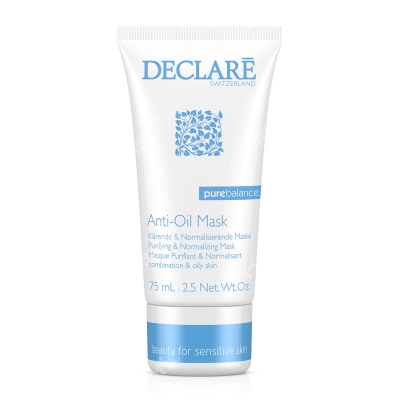 Declare Pure Balance Anti-Oil Mask Maska oczyszczająco-normalizująca 75 ml