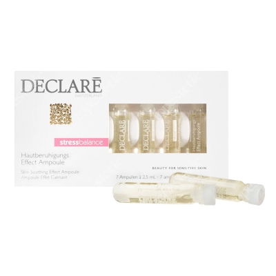 Declare Stress Balance Skin Soothing Effect Ampoule Stress Balance Ampułki łagodzące 7 x 2,5 ml