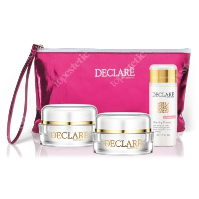 Declare Zestaw Przeciwzmarszczkowy W Kosmetyczce Idealny na prezent