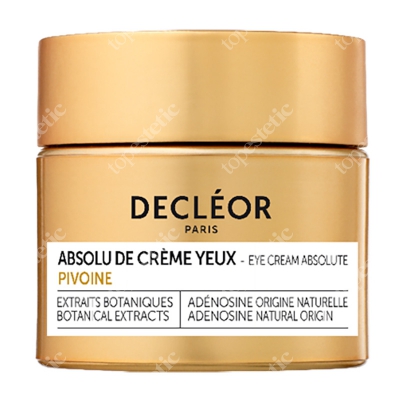 Decleor Energy Concentrate Youth Eye Care Krem pod oczy peonia 15ml