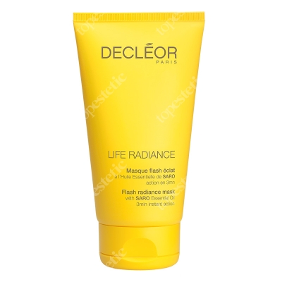 Decleor Life Radiance Flash Mask Maska rozświetlająca 50 ml