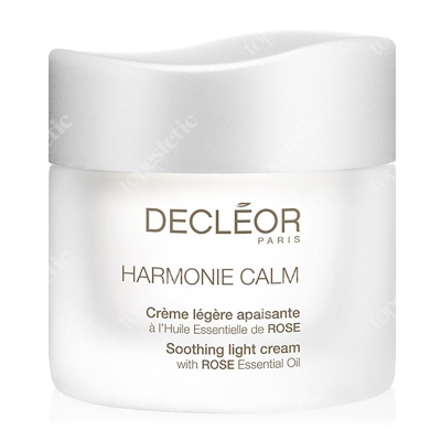 Decleor Soothing Light Cream With Rose Lekki krem kojący - róża 50 ml