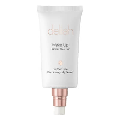 Delilah Wake Up Radiant Skin Tint Rozświetlający tint do twarzy (kolor Solar) 30 ml