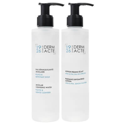 Derm Acte Derm Acte White Set ZESTAW Micelarny płyn 200 ml + Tonik złuszczający 200 ml