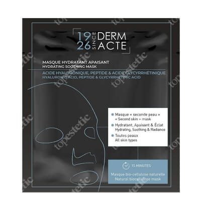 Derm Acte Hydrating Soothing Mask Kojąca maska z peptydami 10 ml