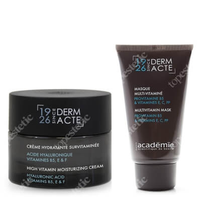 Derm Acte Moisturizing And Multivitamin Set ZESTAW Multiwitaminowy krem nawilżający 50 ml + Maska multiwitaminowa 50 ml