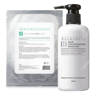 Dermaheal Hair Conditioning Shampoo + Vitalizing Mask Pack ZESTAW Szampon do włosów 250 ml + Maska rewitalizująca 22 g