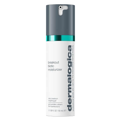 Dermalogica Breakout Biotic Moisturizer Lekki żelowy krem nawilżający zwalczający objawy trądziku osób dorosłych 50 ml