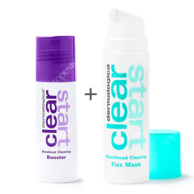 Dermalogica Clearning Set One ZESTAW Serum likwidujące bakterie powodujące powstawanie wyprysków 30 ml + Maska oczyszczająca pory i zmniejszająca zaskórniki 50 ml