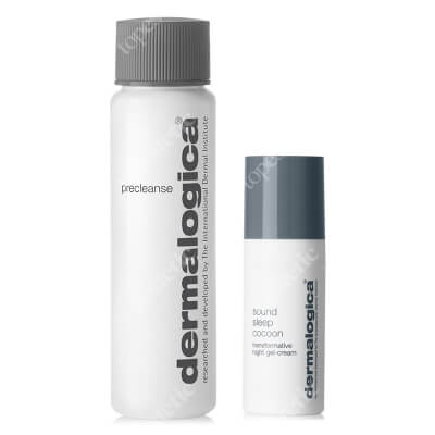 Dermalogica Night Care Mini Set ZESTAW Lekki olejek oczyszczający 30 ml + Krem-żel przebudowujący skórę w nocy 10 ml