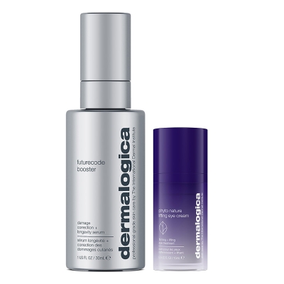Dermalogica Phyto Nature Lifting Eye Cream + FutureCode Booster ZESTAW Transformujący krem na okolicę oczu 15 ml + Zaawansowany booster w formie serum 30 ml