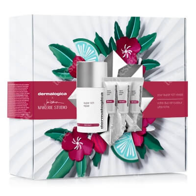 Dermalogica Your Super Rich Reveal ZESTAW Profesjonalnej klasy kuracja peelingami 3 x 3 ml + Krem regenerujący z bogatą formułą dla cery bardzo suchej 50 g