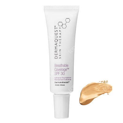 Dermaquest DermaMinerals Breathable Coverage Mineral Foundation SPF 30 Terapeutyczny podkład kryjący SPF 30 - kolor 2W, 29,6 ml