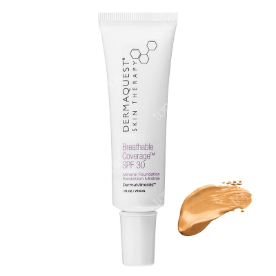 Dermaquest DermaMinerals Breathable Coverage Mineral Foundation SPF 30 Terapeutyczny podkład kryjący SPF 30 - kolor 4N 29.6 ml