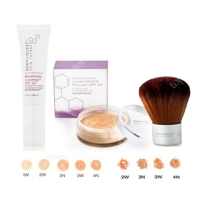 Dermaquest Dermaquest Zestaw Idealna aplikacja i doskonałe krycie
